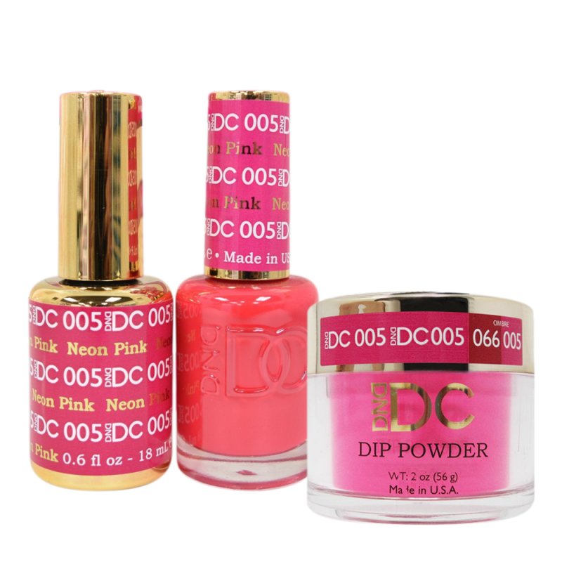 DC 3in1 Dipping Powder + Gel Polish + Nail Lacquer, DC005